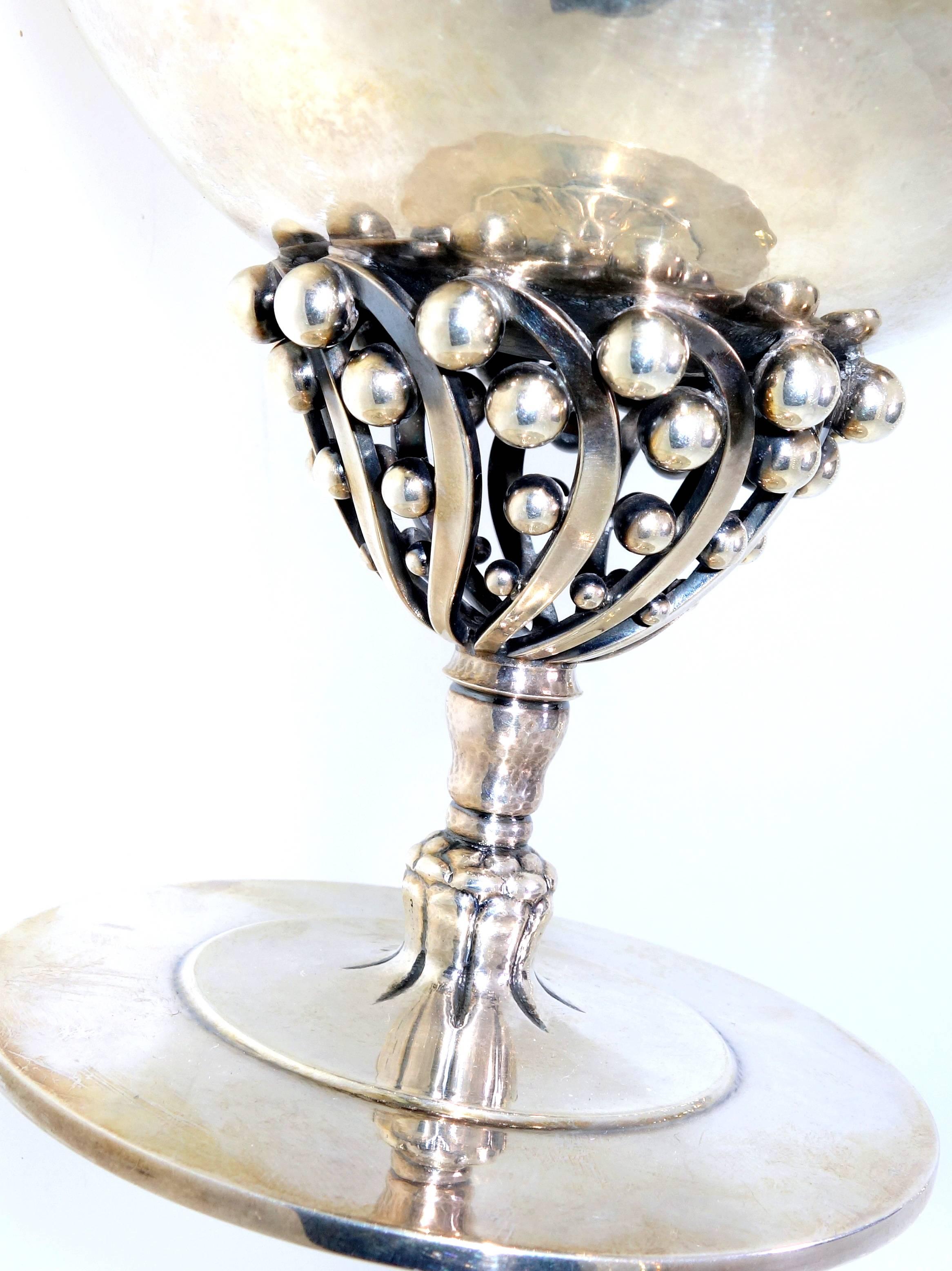 Art Deco Georg Jensen Sterling Compote