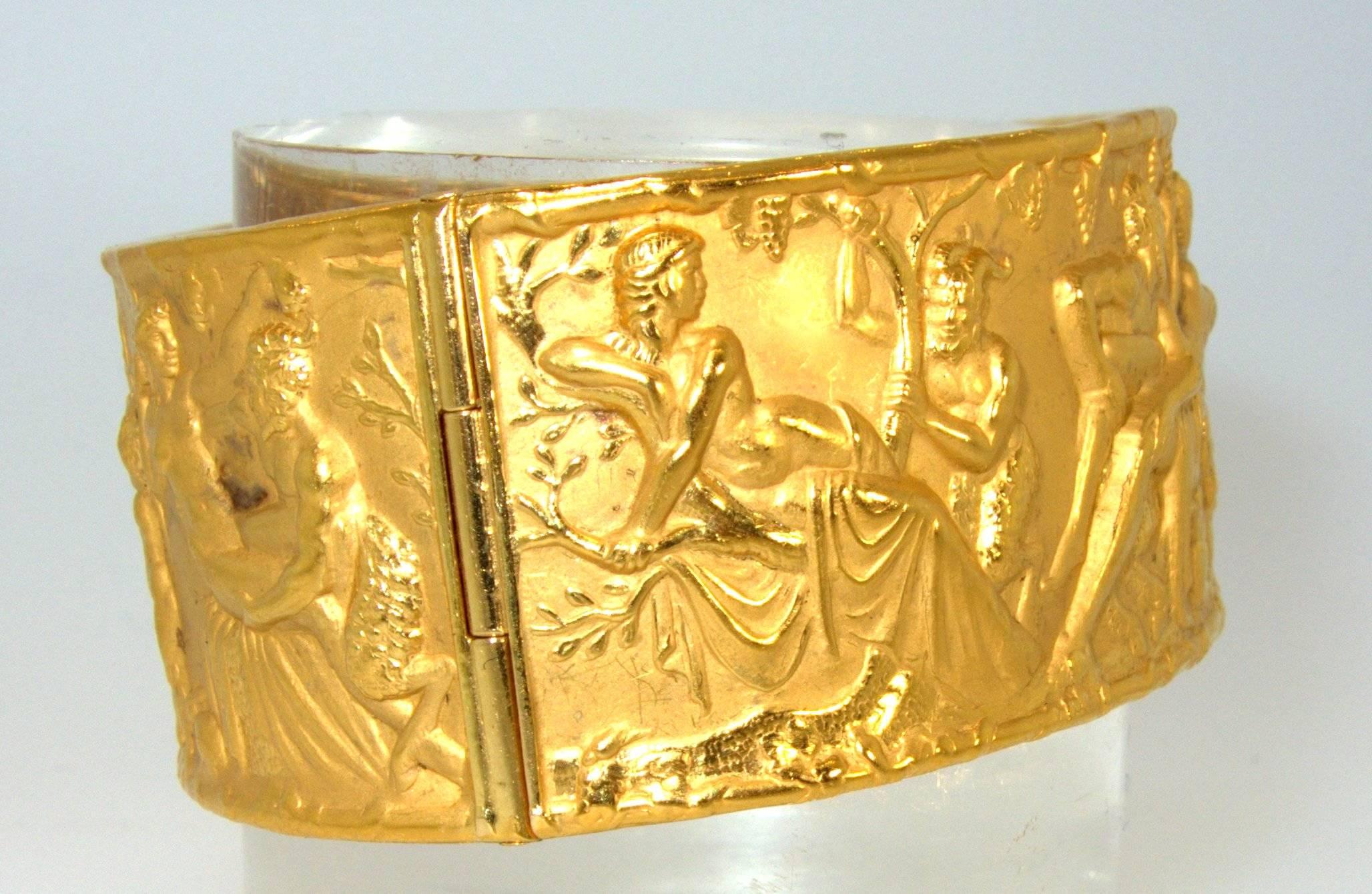 Carrera y Carrera Erotic Gold Bangle Bracelet 2