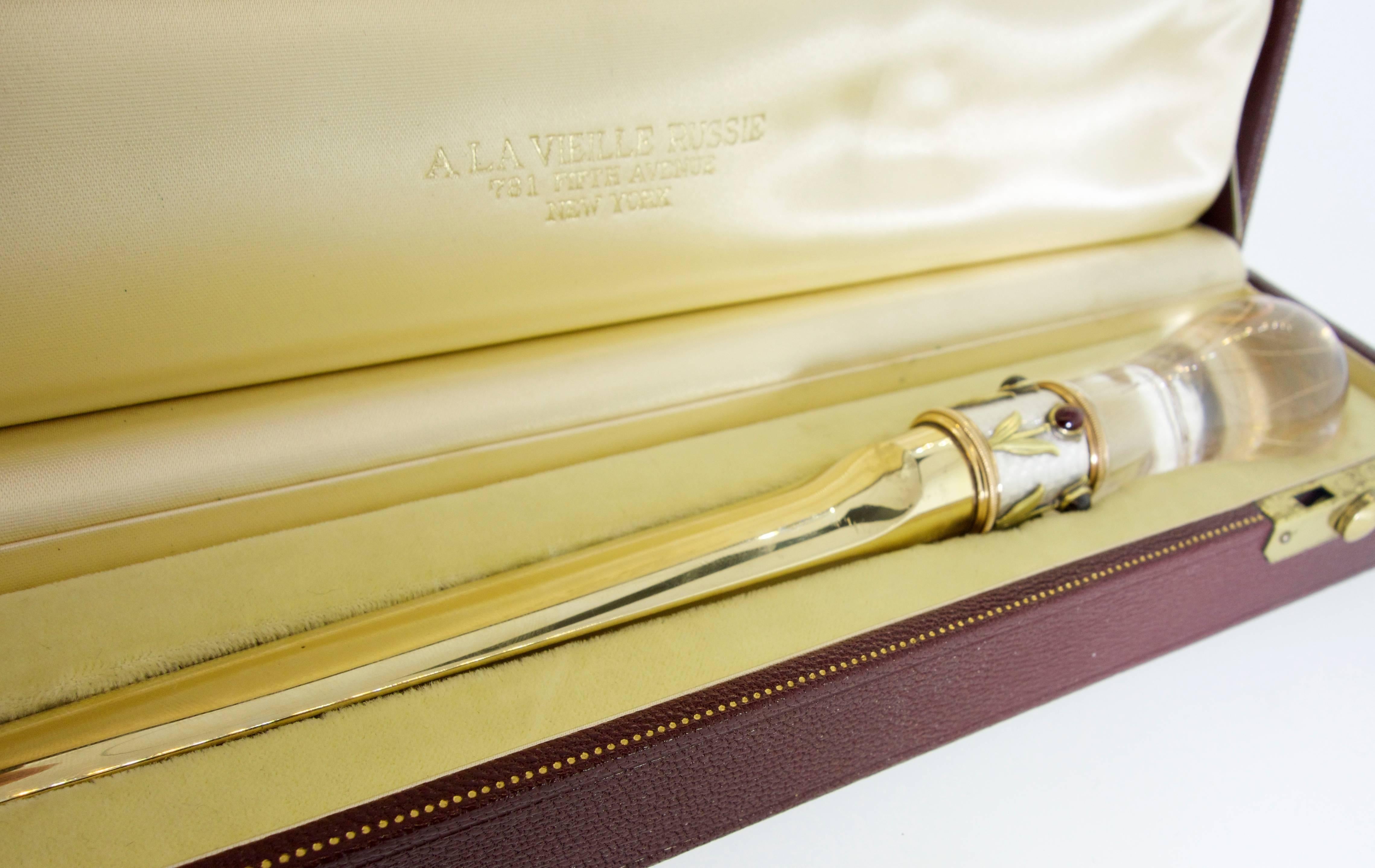 Faberge Jewelled Letter Opener, circa 1900 In Excellent Condition In Aspen, CO