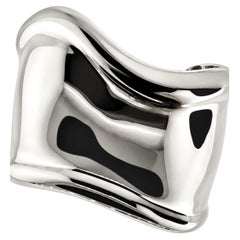 Elsa Peretti for Tiffany & Co. Sterling Silver Bone Cuff Bracelet, Small