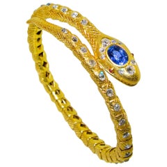 Sapphire Cuff Bracelets