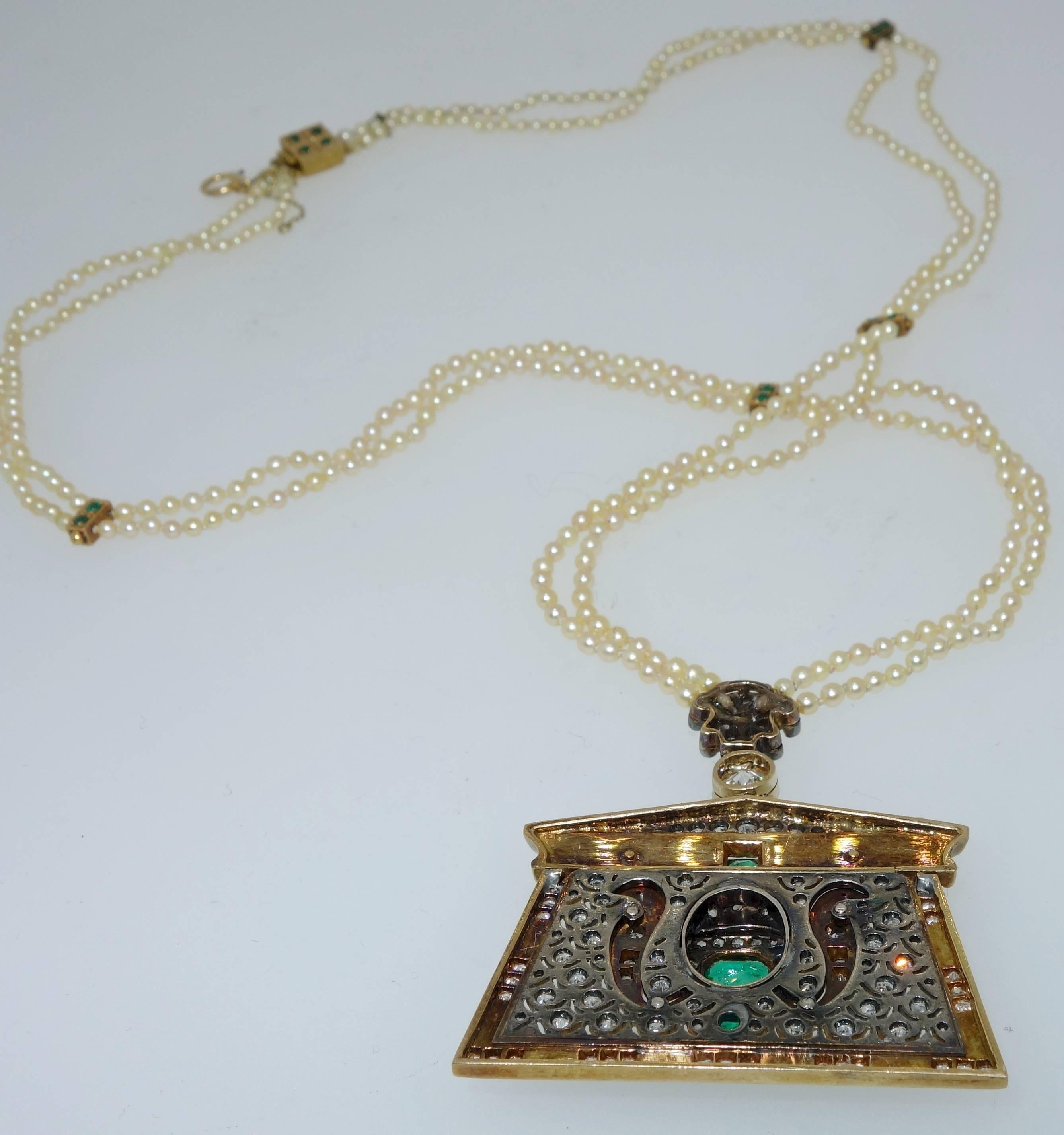 19th Century Egyptian Revival Necklace 2