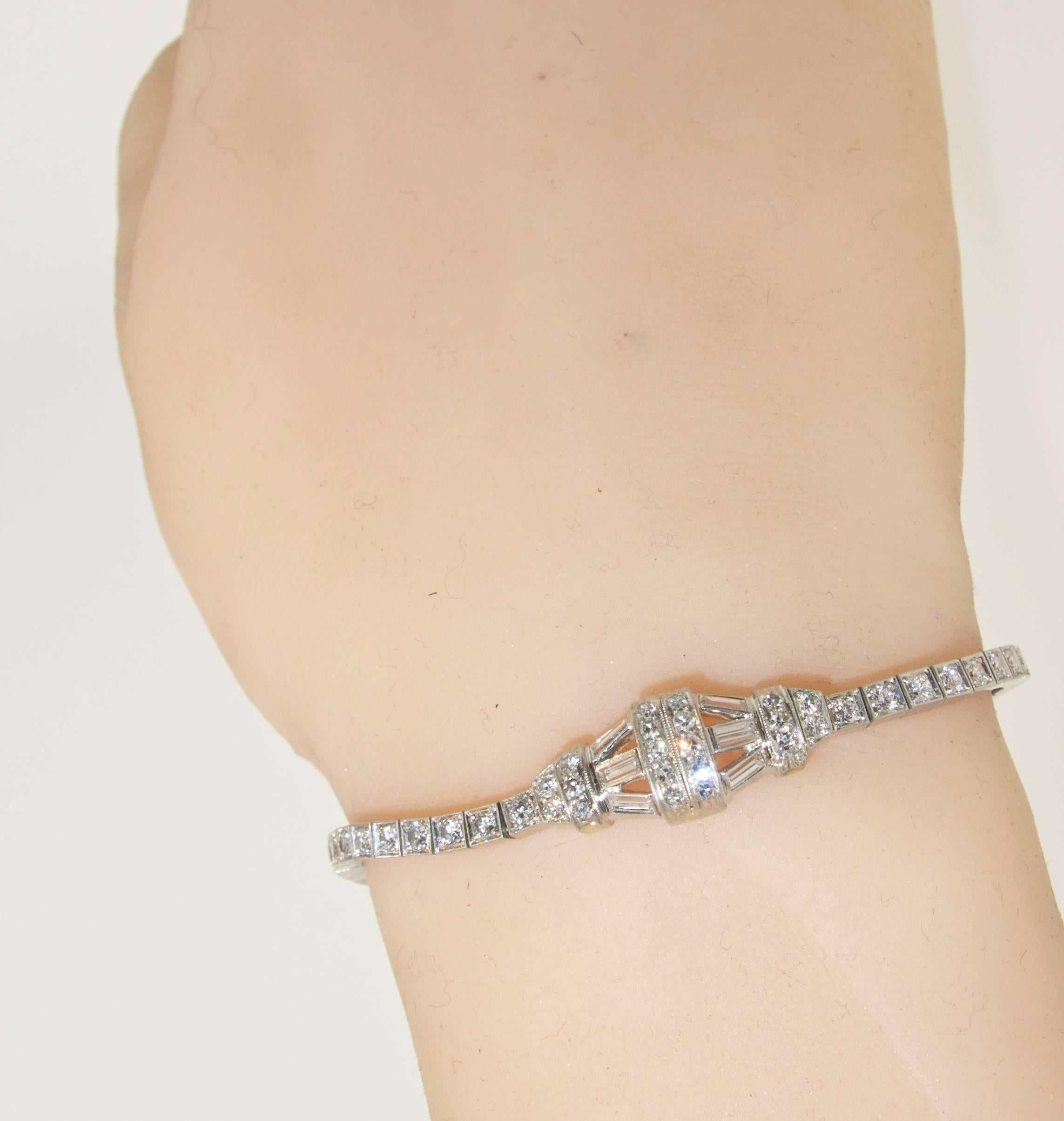 Tiffany & Co. Vintage Diamond Bracelet 2
