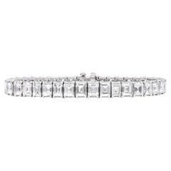 21.65 Carat Diamond Platinum Bracelet