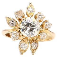 Anello in oro con diamante da 1,4 carati