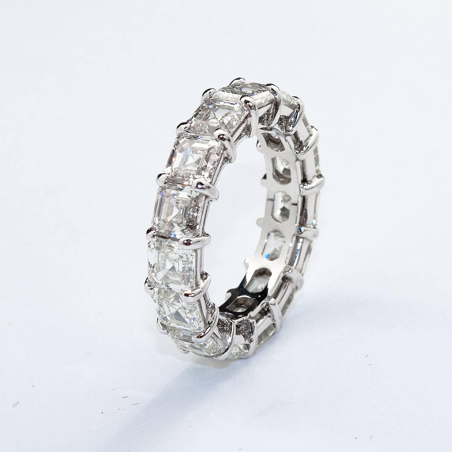 ascher cut eternity band