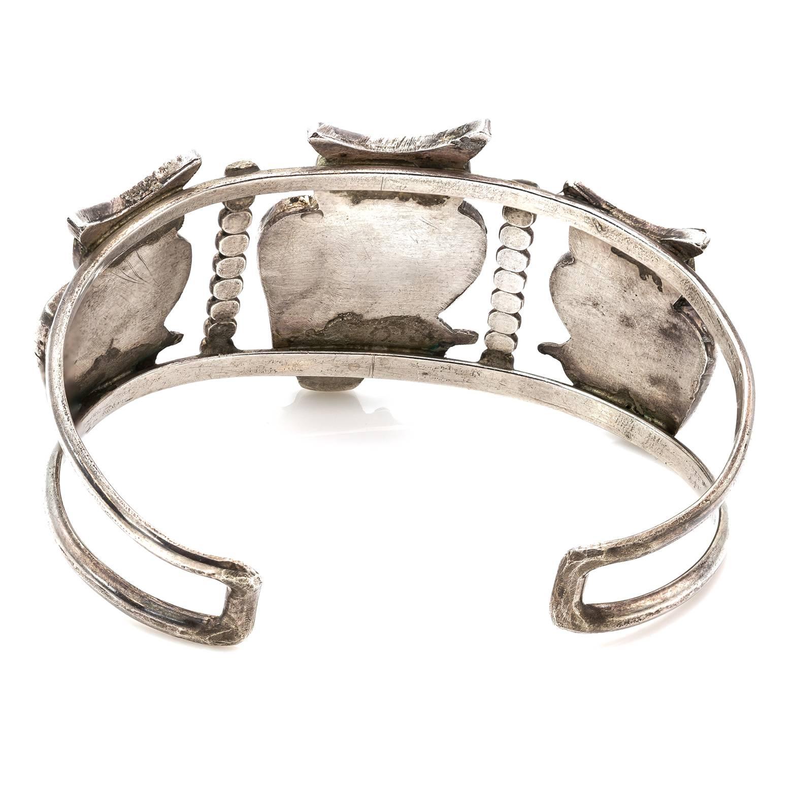 owl bracelet sterling silver