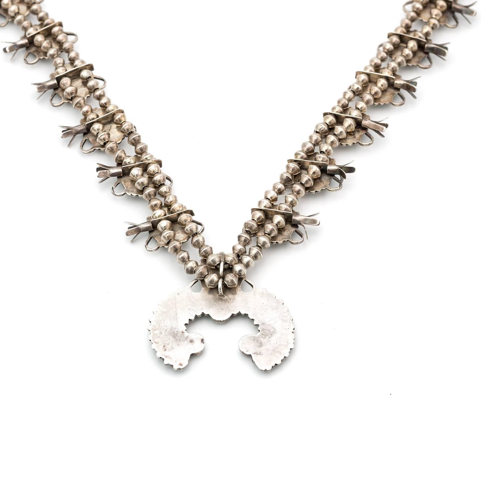 zuni inlay necklace