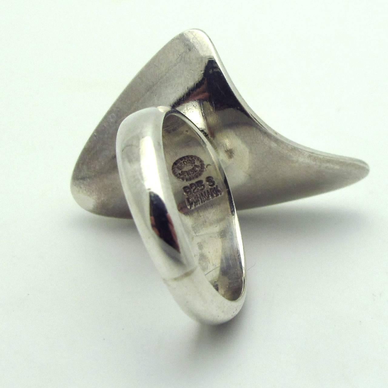 Georg Jensen Sterling Silver Ring 1