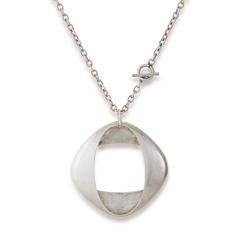 Georg Jensen Sterling Silver Pendant Necklace