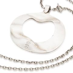 Georg Jensen Silver Pendant Necklace