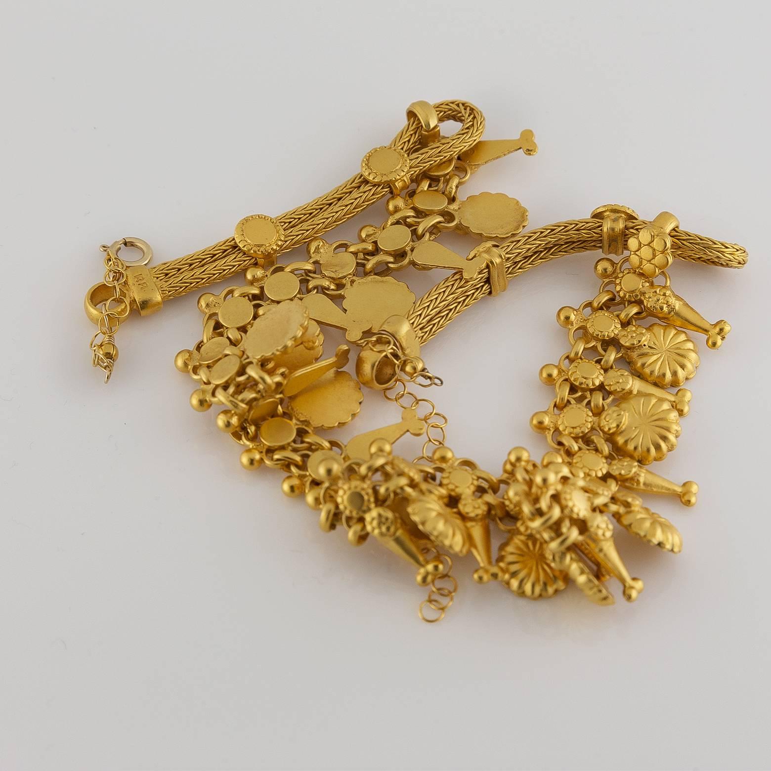 Women's Gold Vermeil Filigree Necklace