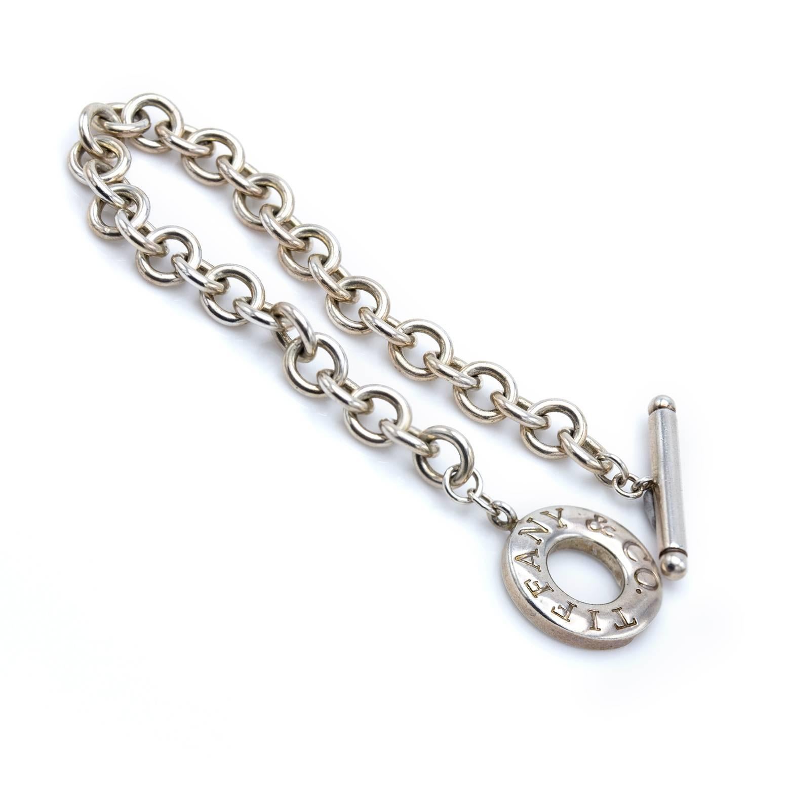 Tiffany & Co. Sterling Silver Open Link Bracelet 2