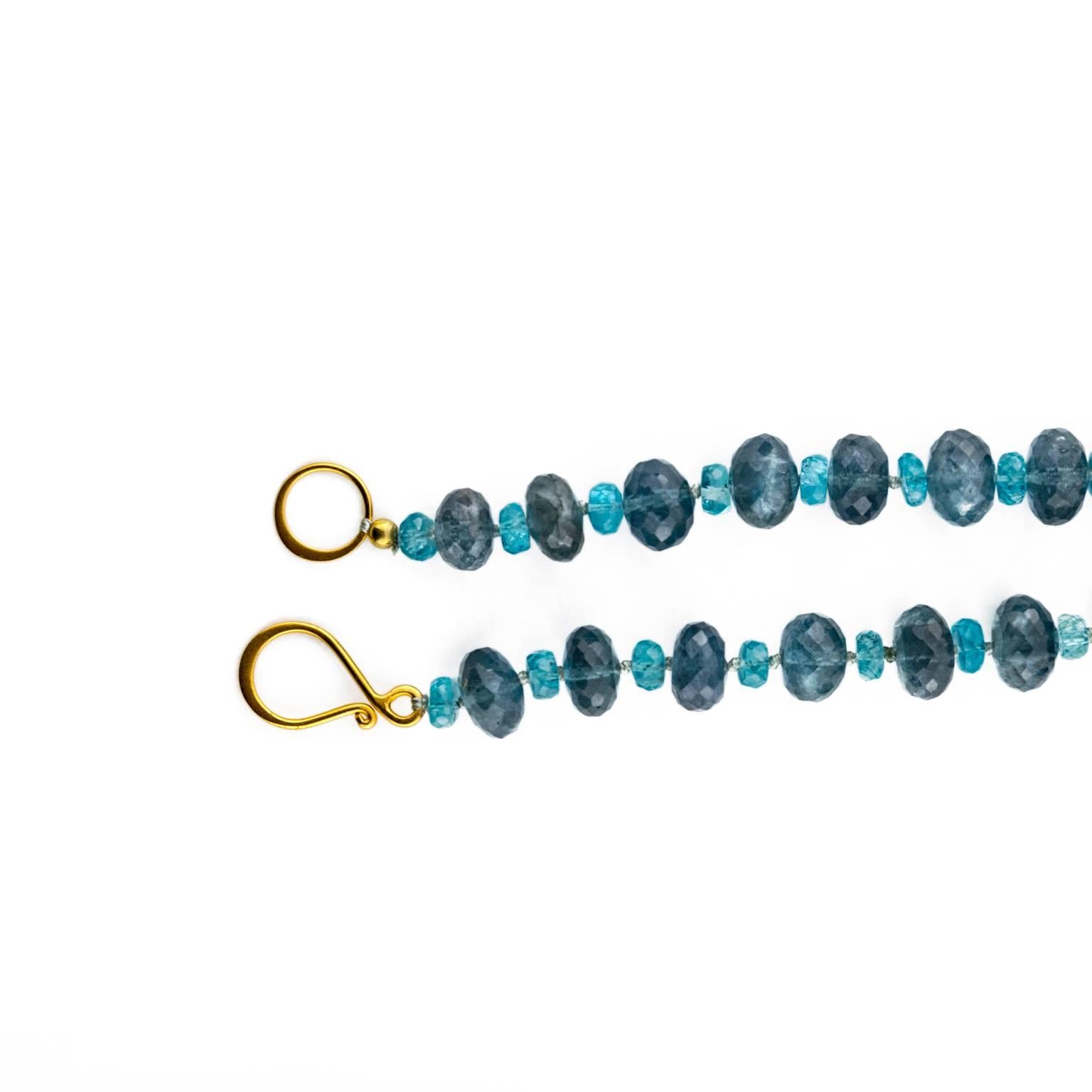 moss aquamarine beads