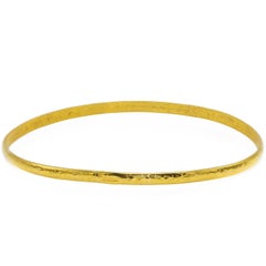 18 Karat Yellow Gold Bangle