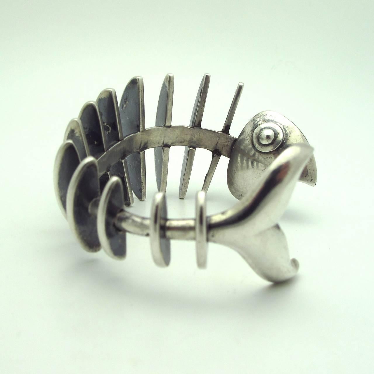fish cuff bracelet