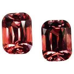 2 Red Spinels Cts 2.11