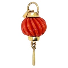 Colgante de Coral en Forma de Cuenta Cts 9.82