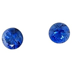 2 Round Sapphire Cts 2.55