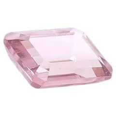 Turmalina rosa talla esmeralda Cts 0.97