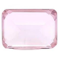 Emerald-Cut Pink Tourmaline Cts 0.97