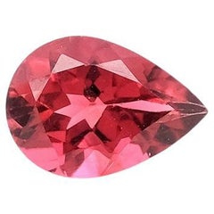 Pear-Shaped Red Tourmaline Cts 1.81