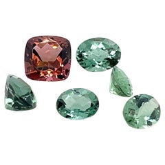 6 Tourmaline Set Cts 11.07