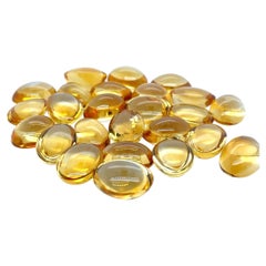 25 Citrine Oval Cabs 333.03 CTS