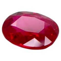 Vivid Red “Pigeon’s Blood” Ruby Pear – 3.01 Carats GRS Certified