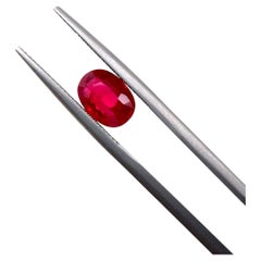Vivid Red Ruby Pear Cut, 2.71 Carats, GRS Certified