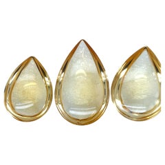 Citrine Pear Cabs 219.40 CTS