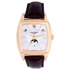 Vintage Patek Philippe Yellow Gold Annular Wristwatch Ref 5135J