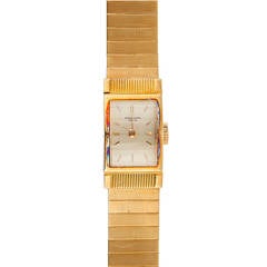 Patek Philippe Lady's Yellow Gold Manual Wind Rare Collectible Wristwatch