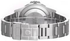 Rolex Stainless Steel Black Dial Bezel GMT-Master II Automatic Wristwatch