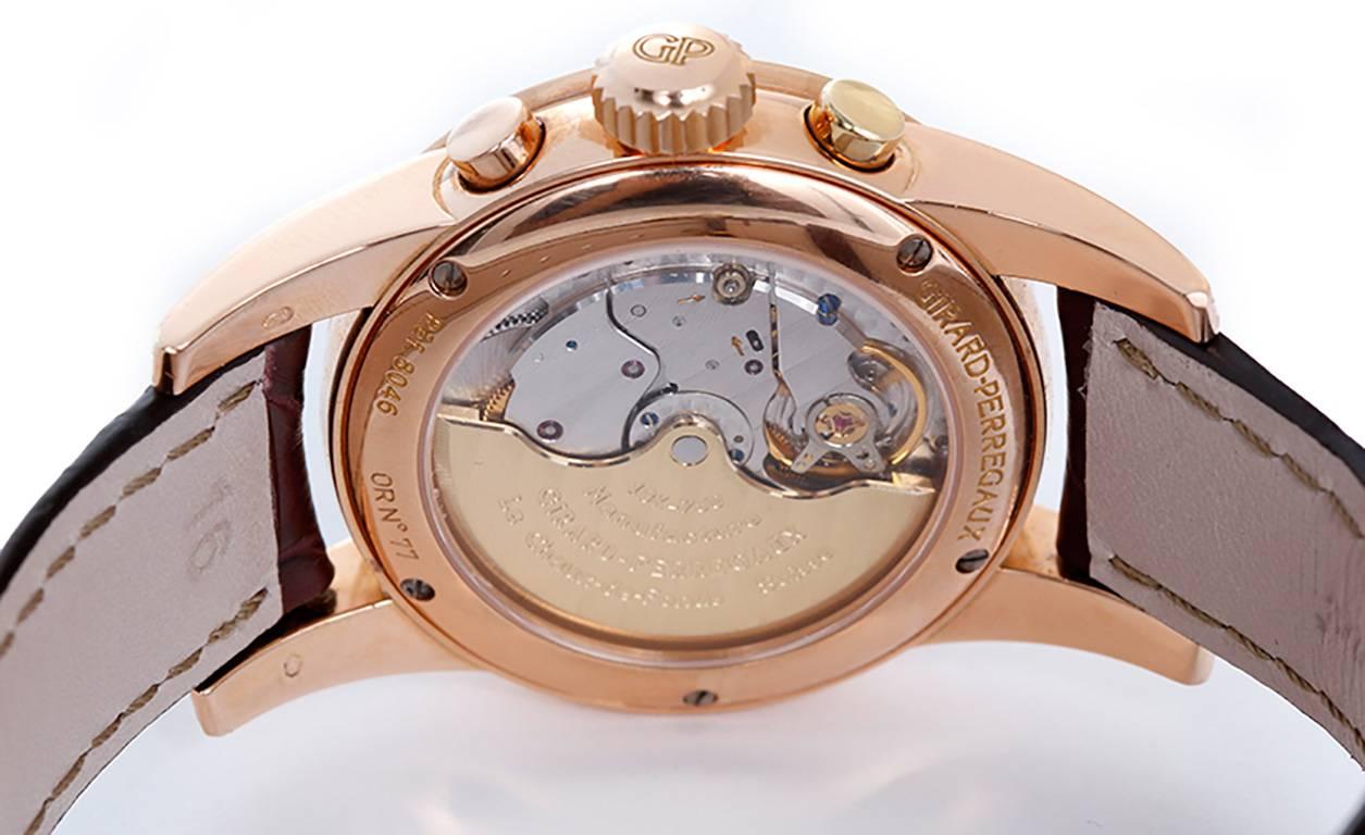 girard perregaux skeleton rose gold