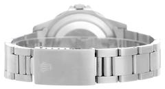 Rolex Stainless Steel GMT-Master Red Blue Pepsi Bezel Automatic Wristwatch