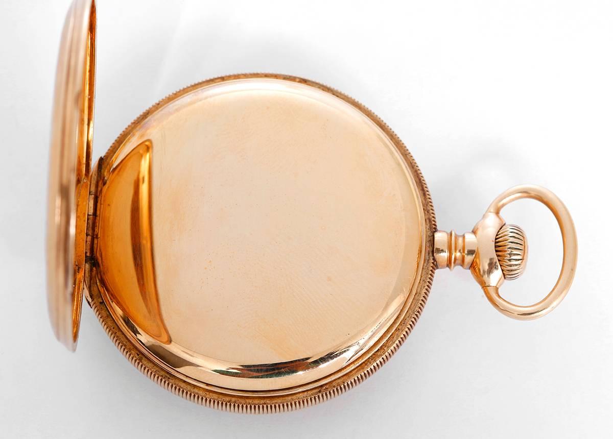 Vacheron Constantin Yellow Gold Manual Wind Pocket Watch 1