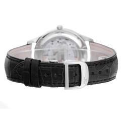 Jaeger-LeCoultre Stainless Steel Master Calendar Meteorite Automatic Wristwatch