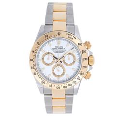 Rolex Daytona Herren''s 2-farbige Chronographuhr aus Stahl und Gold 116523