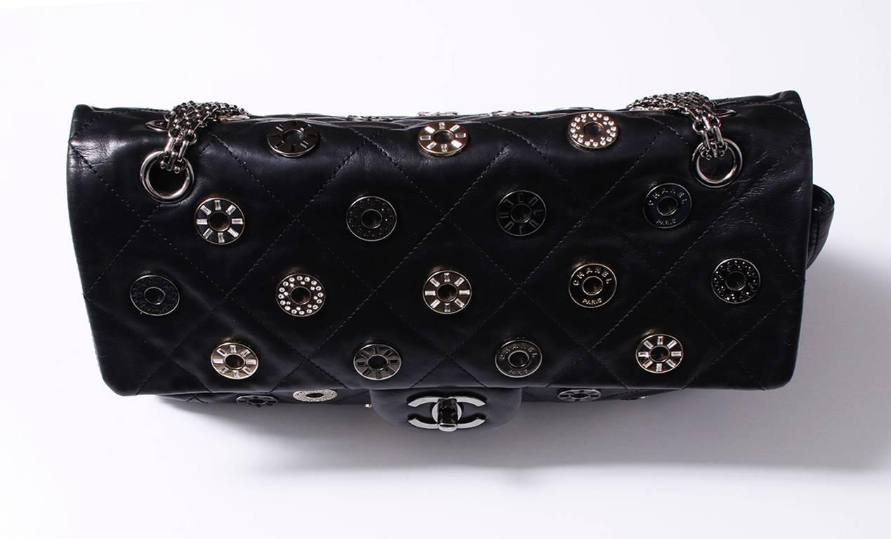 Rare Chanel Limited Edition Swarovski Lucky Charms Chain Shoulder Bag In Excellent Condition In Dallas, TX