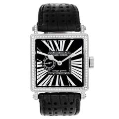 Roger Dubuis White Gold Midsize "Golden Square" Manual Winding Wristwatch