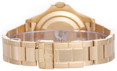 Rolex Yellow Gold Yacht Master Automatic Wristwatch Ref 16628