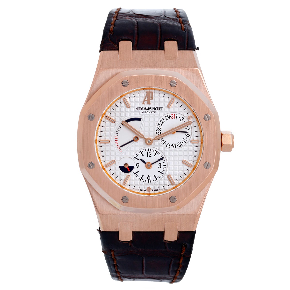 audemars piguet dual time rose gold