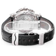 Breguet White Gold Marine II Flyback Chronograph Automatic Wristwatch