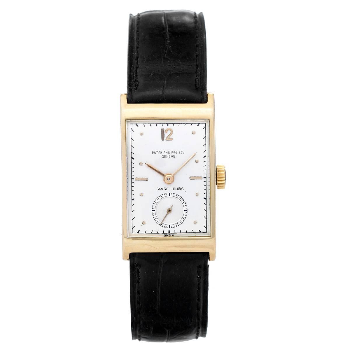 Patek Philippe & Co. Yellow Gold Manual Winding Wristwatch