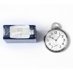 Hamilton Stainless Steel Railway Special Pocket Watch