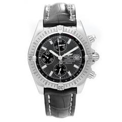 Breitling Stainless Steel Chronomat Evolution Automatic Chronograph Wristwatch 