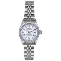 Rolex Ladies Stainless Steel Datejust Automatic Wristwatch Ref 69240
