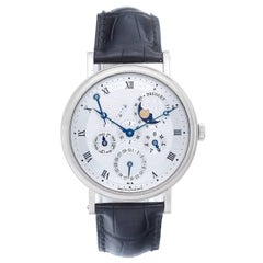 Breguet White Gold Perpetual Calendar Power Reserve Automatic Wristwatch