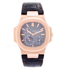 Used Patek Philippe & Co. Nautilus Rose Gold Automatic Wristwatch Model 5712R